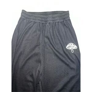 Women’s Black Joggers Mushroom Details MEDIUM